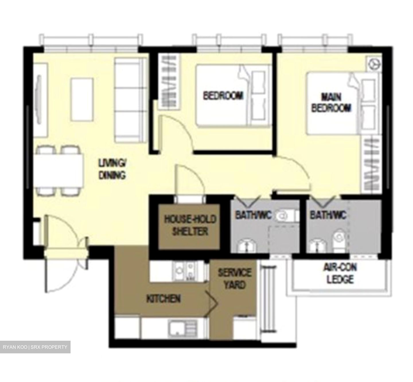 Blk 107A Alkaff Oasis (Toa Payoh), HDB 3 Rooms #569129401